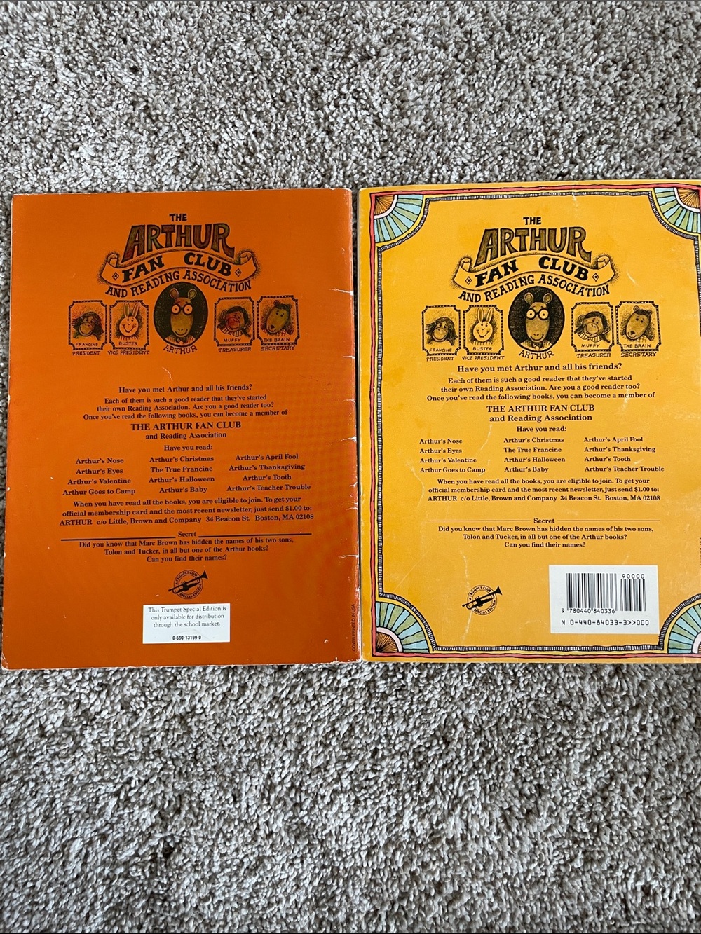 Arthur Paperback Book Bundle - Picture 2 of 3